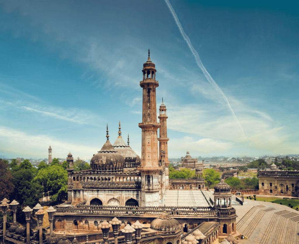 View From roof-top of Bara Imambara