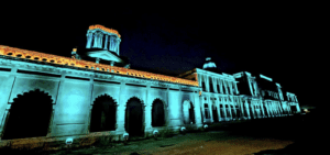 Chattar Manzil Glows with Enchanting Facade Lighting: A Stunning Vision from Lucknow