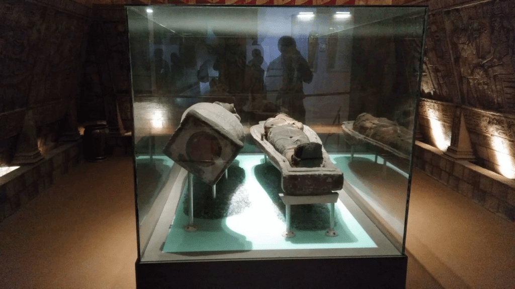 Egyptian Mummy in Lucknow State Museum