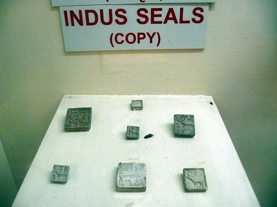 Indus Seals in Lucknow State Museum