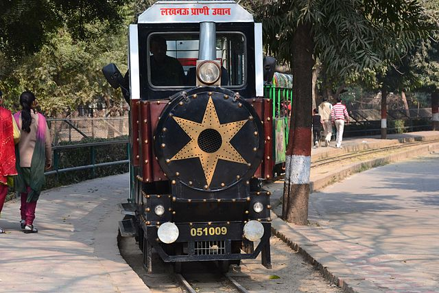 Toy Train at Lucknow Zoo