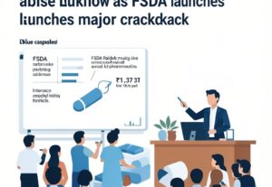 Illustration for blue capsules: Blue capsules prescription drug abuse hits Lucknow as FSDA launches major crackdown
