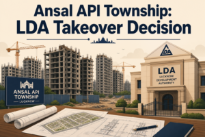 Illustration for Ansal API township LDA takeover decision in Lucknow