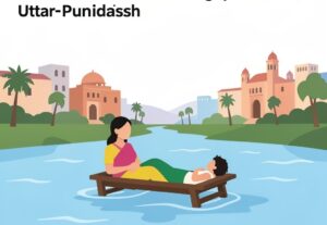 Illustration for Agra river crossing: Agra river crossing crisis exposes rural infrastructure gaps across Uttar Pradesh