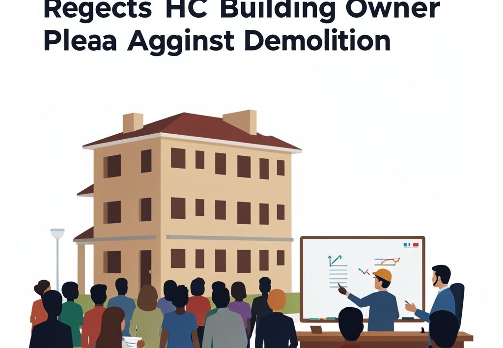 Illustration for Aliganj fire tragedy: Aliganj Fire Tragedy: Allahabad HC Rejects Building Owner Plea Against Demolition