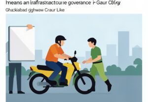 Illustration for Ghaziabad highway crash: Ghaziabad Highway Crash: UP Home Guard Killed as Thar Runs Over Patrol Bike