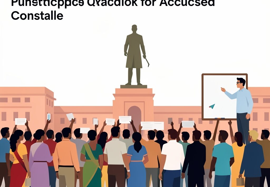 Illustration for Gorakhpur Police Crime: Gorakhpur Police Crime: Advocates Demand Capital Punishment for Accused Constable