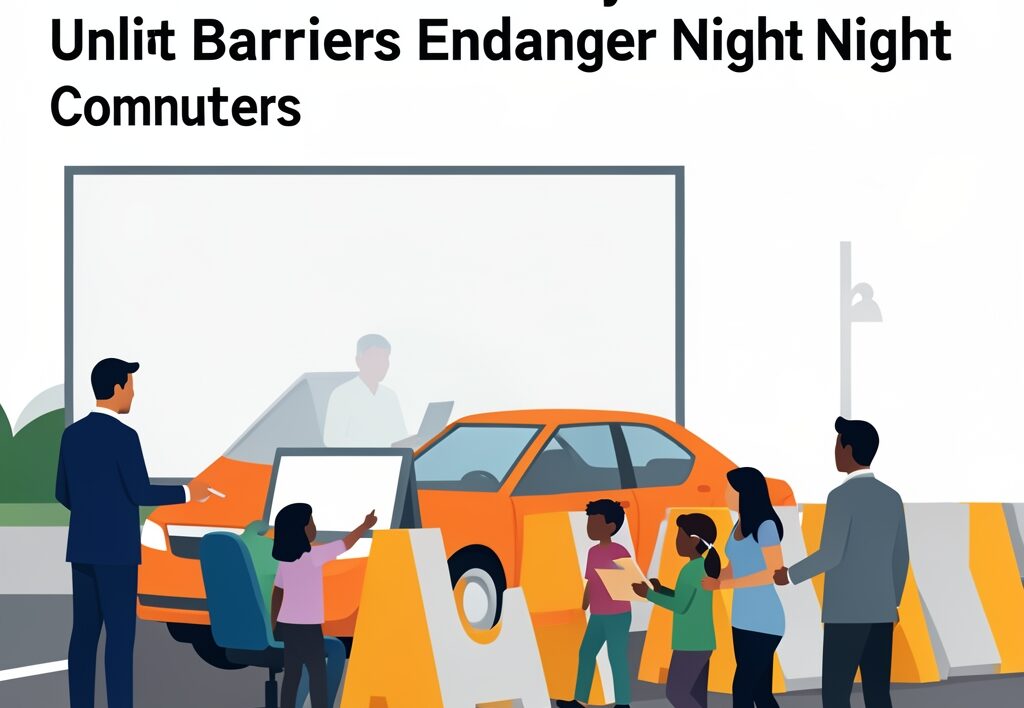 Gurugram Car Crash Sparks Safety Debate Across Uttar Pradesh As Unlit Barriers Endanger Night Commuters