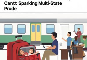 Illustration for Tamil Nadu Express: Human Remains Found in Trolley Bag on Tamil Nadu Express at Agra Cantt Sparking Multi-State Probe