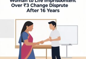Illustration for Kanpur Dehat court: Kanpur Dehat Court Sentences Woman to Life Imprisonment Over ₹3 Change Dispute After 16 Years