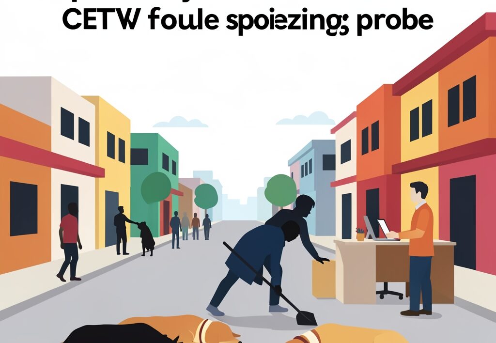 Illustration for Kanpur stray animal deaths: Kanpur stray animal deaths: CCTV footage sparks poisoning probe
