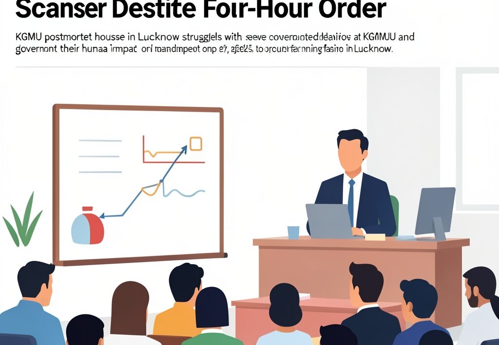 Illustration for KGMU autopsy delays: KGMU Autopsy Delays in Lucknow Under Scanner Despite Four-Hour Order