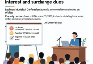 LMC property tax OTS scheme launches in Lucknow to waive interest and surcharge dues
