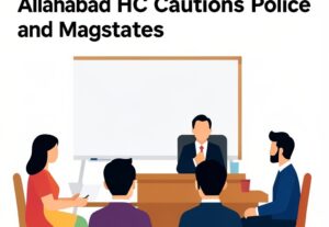 Illustration for Lucknow juvenile arrests: Lucknow Juvenile Arrests: Allahabad HC Cautions Police and Magistrates