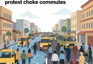 Illustration for Lucknow traffic chaos: Lucknow traffic chaos hits the city as rain, road cave-in and protest choke commutes