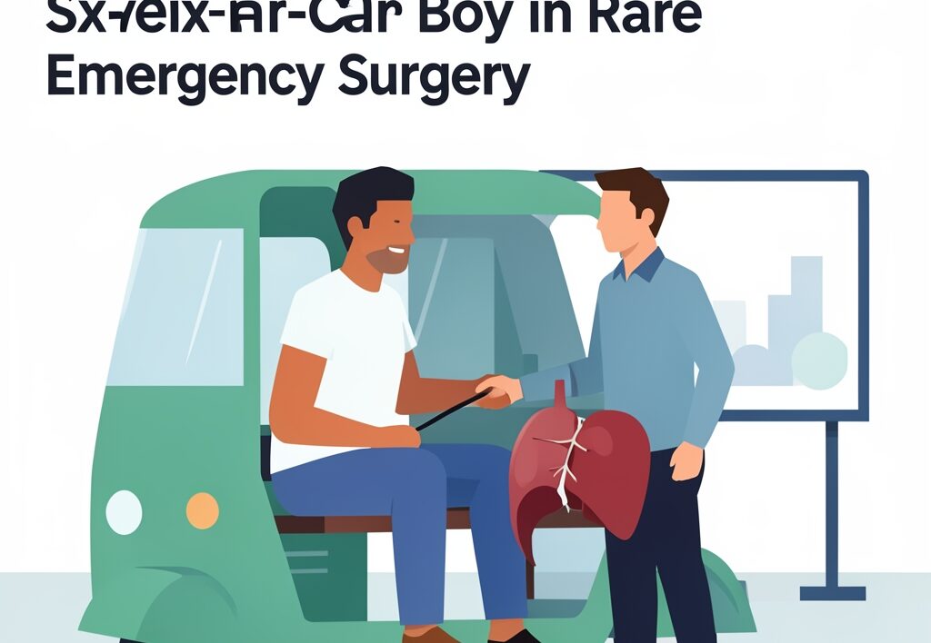 Lucknow Trauma Centre Saves Six-Year-Old Boy in Rare Emergency Surgery