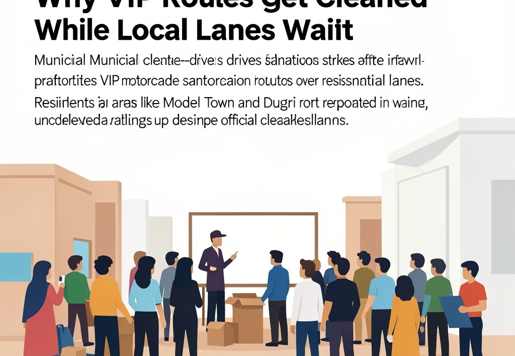 Illustration for Municipal sanitation priorities: Municipal Sanitation Priorities: Why VIP Routes Get Cleaned While Local Lanes Wait
