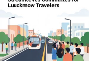 Illustration for Gorakhpur road: New Gorakhpur Road Project Streamlines Commutes for Lucknow Travelers