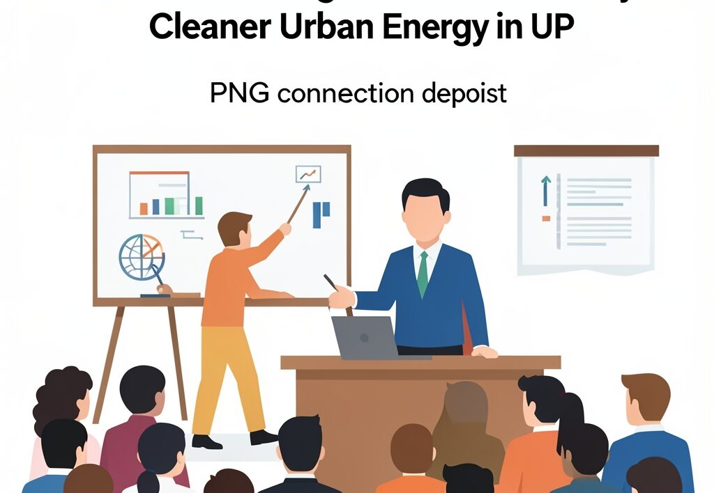 Illustration for PNG connection deposit: PNG Connection Deposit Waiver in Gautam Budh Nagar Paves Way for Cleaner Urban Energy in UP