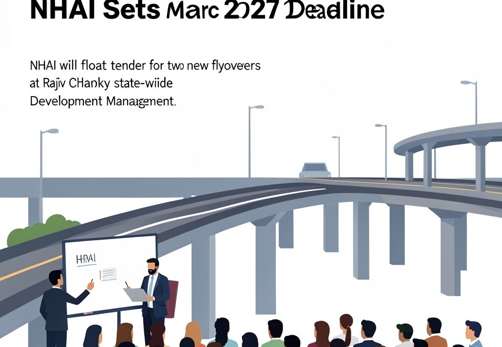 Rajiv Chowk Flyovers Tender Plan: NHAI Sets March 2027 Deadline