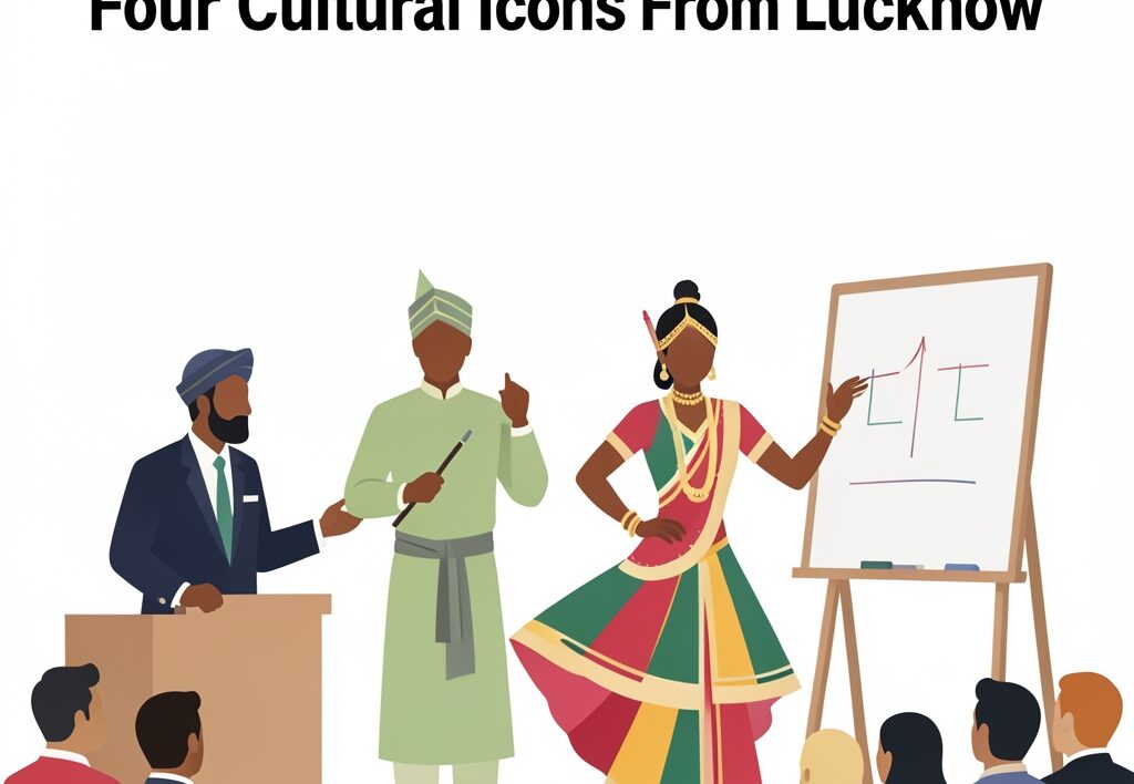 Illustration for Sangeet Natak Akademi Awards: Sangeet Natak Akademi Awards Honor Four Cultural Icons From Lucknow