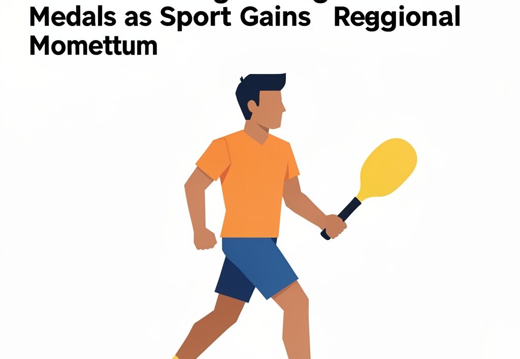 Illustration for State Pickleball Championship: State Pickleball Championship: Ludhiana Player Bags Four Medals as Sport Gains Regional Momentum