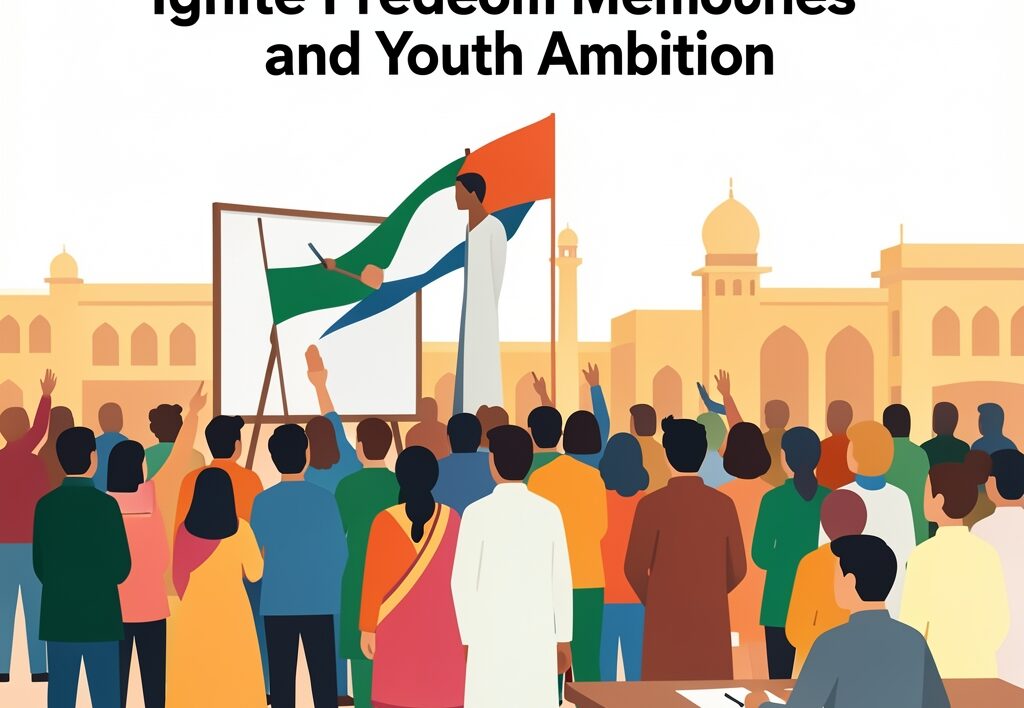 Illustration for Tiranga Yatra UP: Tiranga Yatra UP: How Rallies Ignite Freedom Memories and Youth Ambition