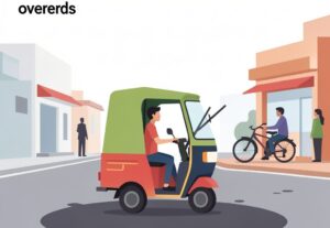 Illustration for Lucknow pothole accident: Tragic Lucknow pothole accident claims teen's life in Chinhat after e-rickshaw overturns