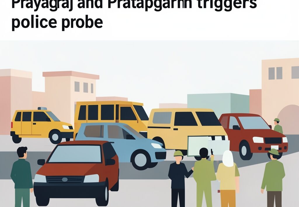 Illustration for Umar Ahmed convoy: Umar Ahmed convoy toll barrier breach in Prayagraj and Pratapgarh triggers police probe