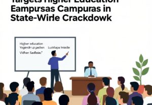 Illustration for UP anti-drug drive: UP Anti-Drug Drive Targets Higher Education Campuses in State-Wide Crackdown