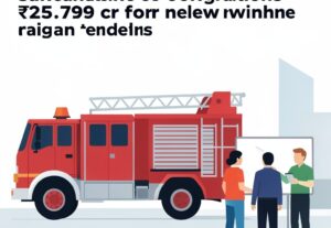 Illustration for UP fire fleet upgrade: UP fire fleet upgrade: State sanctions ₹25.79 cr for new tenders