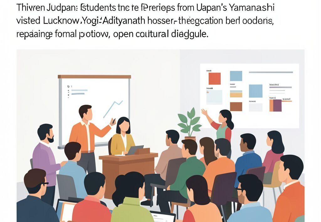 UP-Japan student interaction in Lucknow bridges cultural and linguistic divides