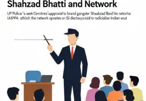 Illustration for Gangster Shahzad Bhatti: UP Police Seek Terror Tag for Gangster Shahzad Bhatti and Network