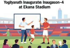 UP T20 League Launch: Chief Minister Yogi Adityanath Inaugurates Season-4 at Ekana Stadium