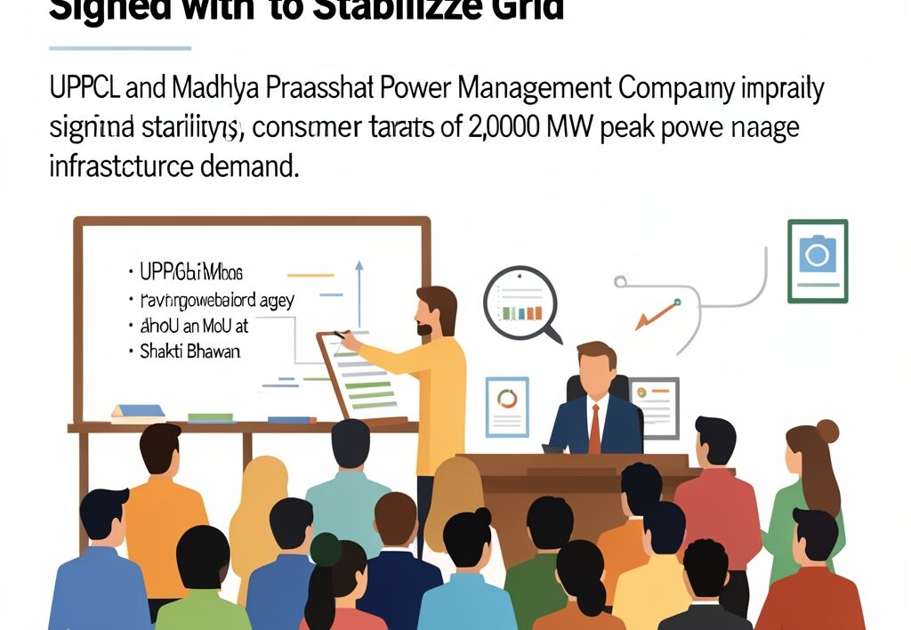 Uttar Pradesh Power Procurement Agreement Signed with MP to Stabilize Grid