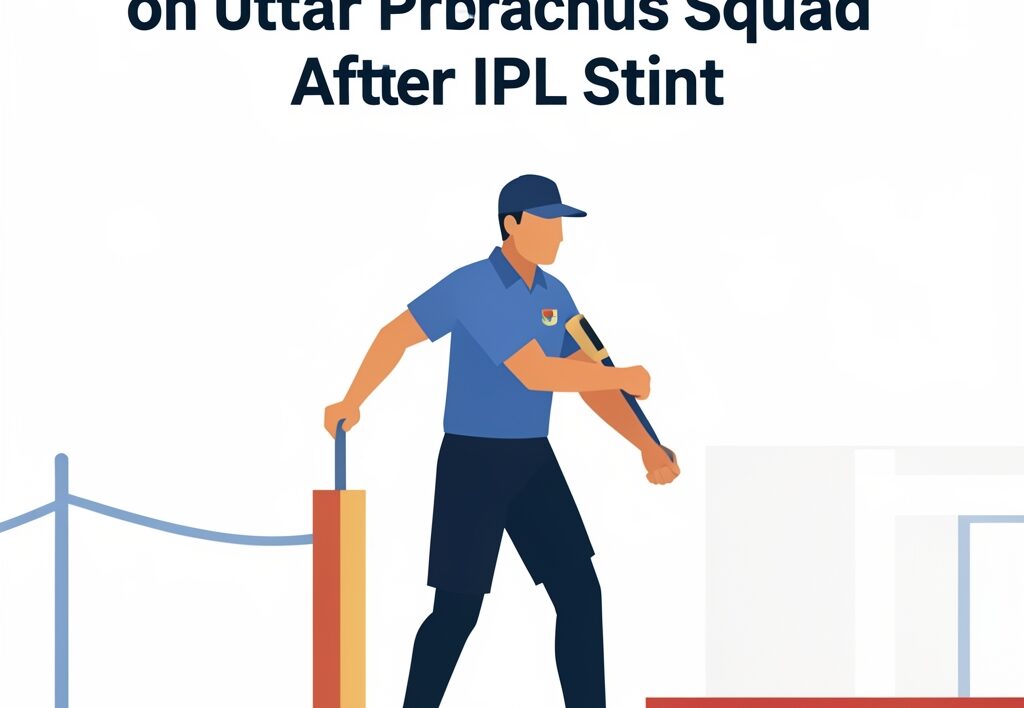 Illustration for Abhinandan Singh: Abhinandan Singh Sets Sights on Uttar Pradesh Squad After IPL Stint