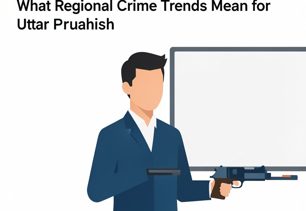 Illustration for Agra arms smuggler: Agra Arms Smuggler Arrested in Haryana: What Regional Crime Trends Mean for Uttar Pradesh
