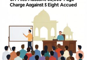 Illustration for Ayodhya Ram temple theft case: Ayodhya Ram Temple Theft Case: SIT Files Massive 60,000-Page Charge Sheet Against Eight Accused