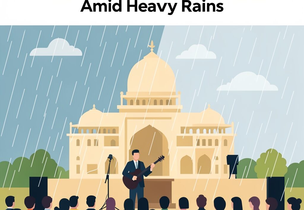 Baarish Concert in Lucknow Brings Monsoon Melodies to Life Amid Heavy Rains