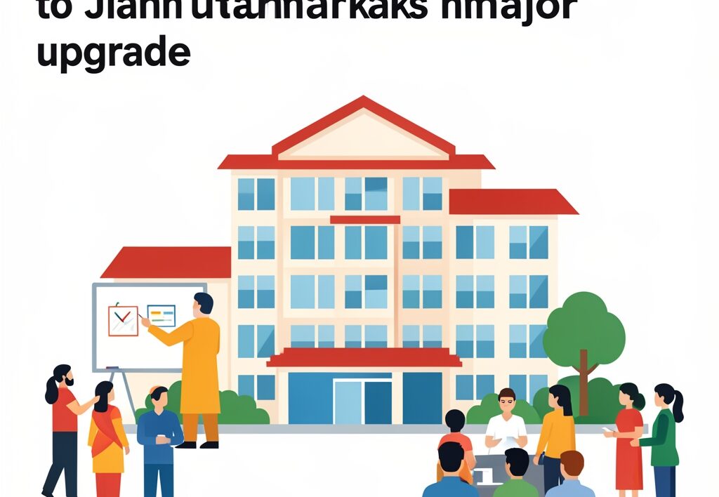 Illustration for BJP UP headquarters: BJP UP headquarters relocation to Jiamau marks major upgrade