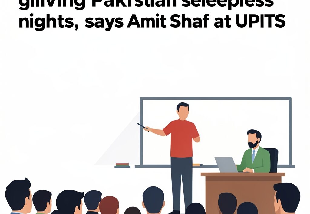 Illustration for BrahMos missiles: BrahMos missiles made in UP giving Pakistan sleepless nights, says Amit Shah at UPITS
