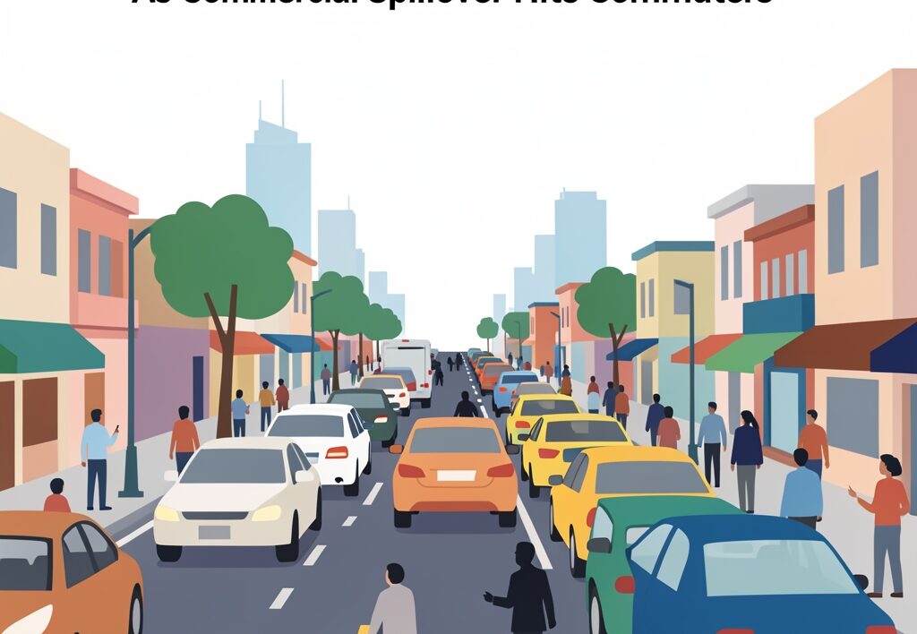 Illustration for Chatori Gali parking chaos: Chatori Gali Parking Chaos Chokes Samta Mulak Crossing As Commercial Spillover Hits Commuters