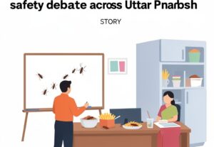 Illustration for Ghaziabad restaurant hygiene: Ghaziabad restaurant hygiene standards spark intense food safety debate across Uttar Pradesh