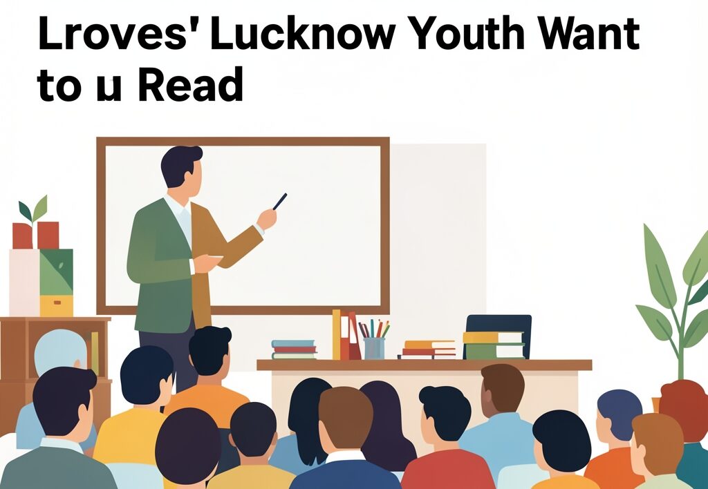 Illustration for Gomti Book Festival: Gomti Book Festival Proves Lucknow Youth Want to Read