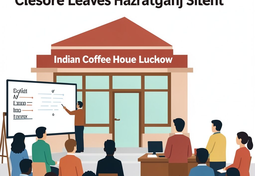 Indian Coffee House Lucknow Closure Leaves Hazratganj Silent