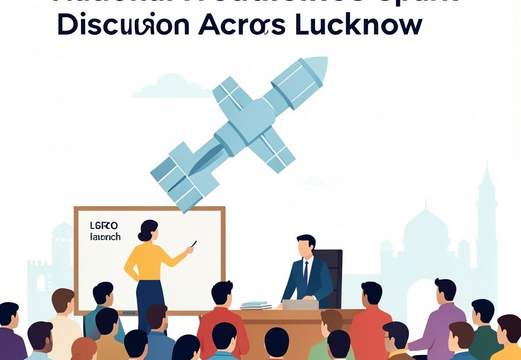 Illustration for ISRO EOS-05 launch: ISRO EOS-05 Launch and National Headlines Spark Discussion Across Lucknow