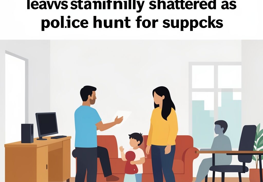 Illustration for Kanpur domestic dispute: Kanpur domestic dispute shooting leaves family shattered as police hunt for suspects