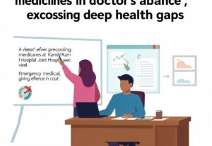 Illustration for Kanpur hospital driver: Kanpur hospital driver prescribes medicines in doctor's absence, exposing deep health gaps