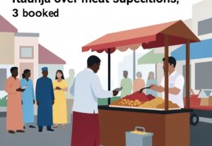Illustration for Lucknow biryani seller: Lucknow biryani seller assaulted in Itaunja over meat suspicions, 3 booked