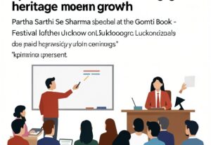 Illustration for Lucknow cultural evolution: Lucknow cultural evolution sparks debate on balancing heritage and modern growth